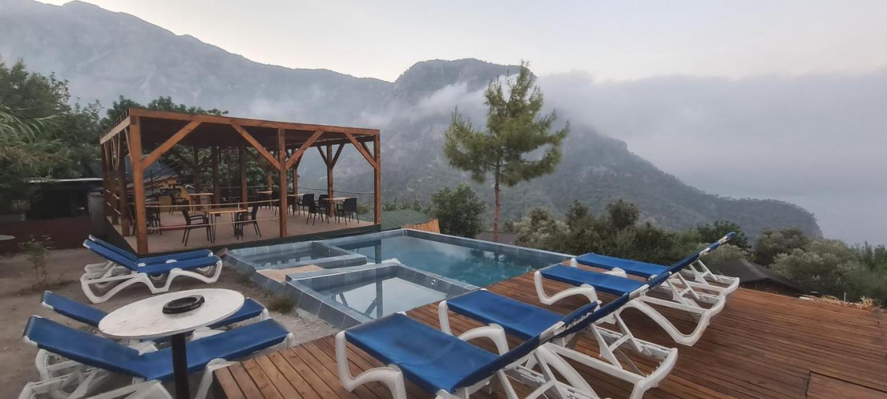 Goat Bungalow And Camping Hotel Faralya Luaran gambar
