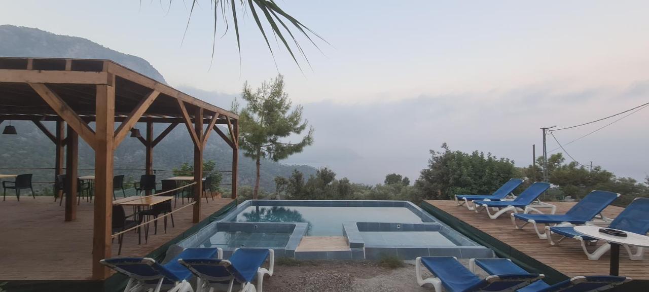 Goat Bungalow And Camping Hotel Faralya Luaran gambar