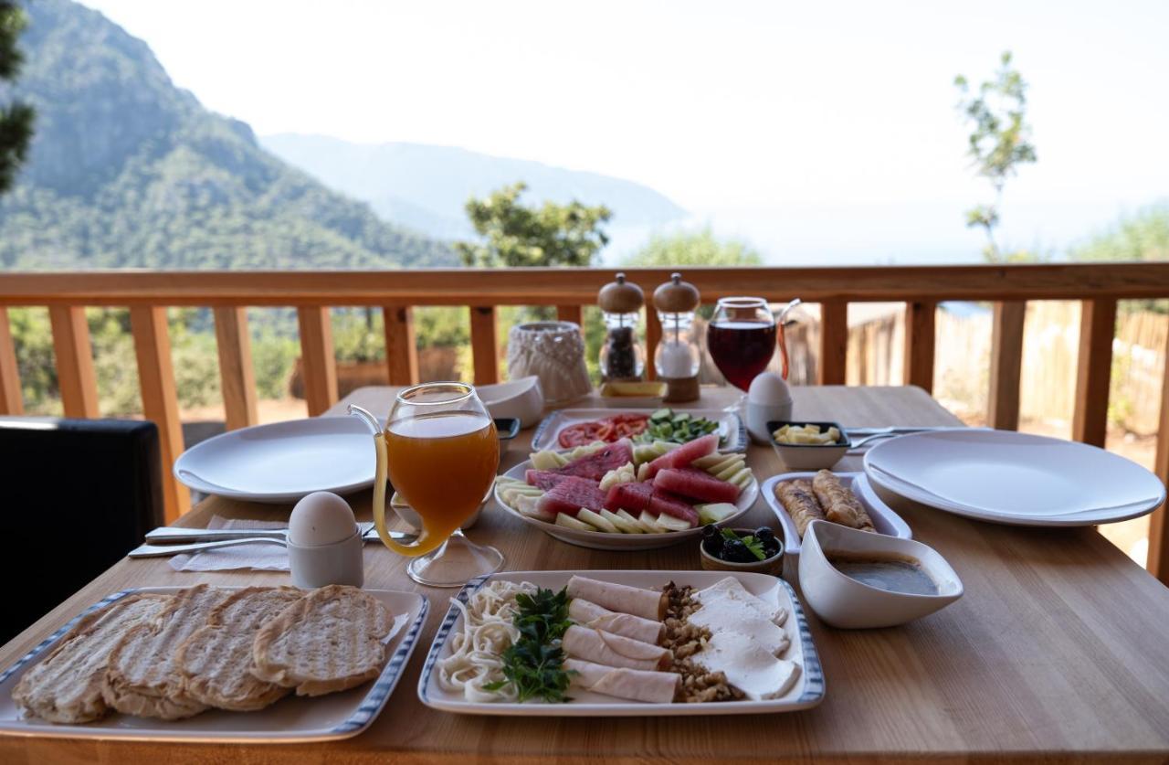 Goat Bungalow And Camping Hotel Faralya Luaran gambar