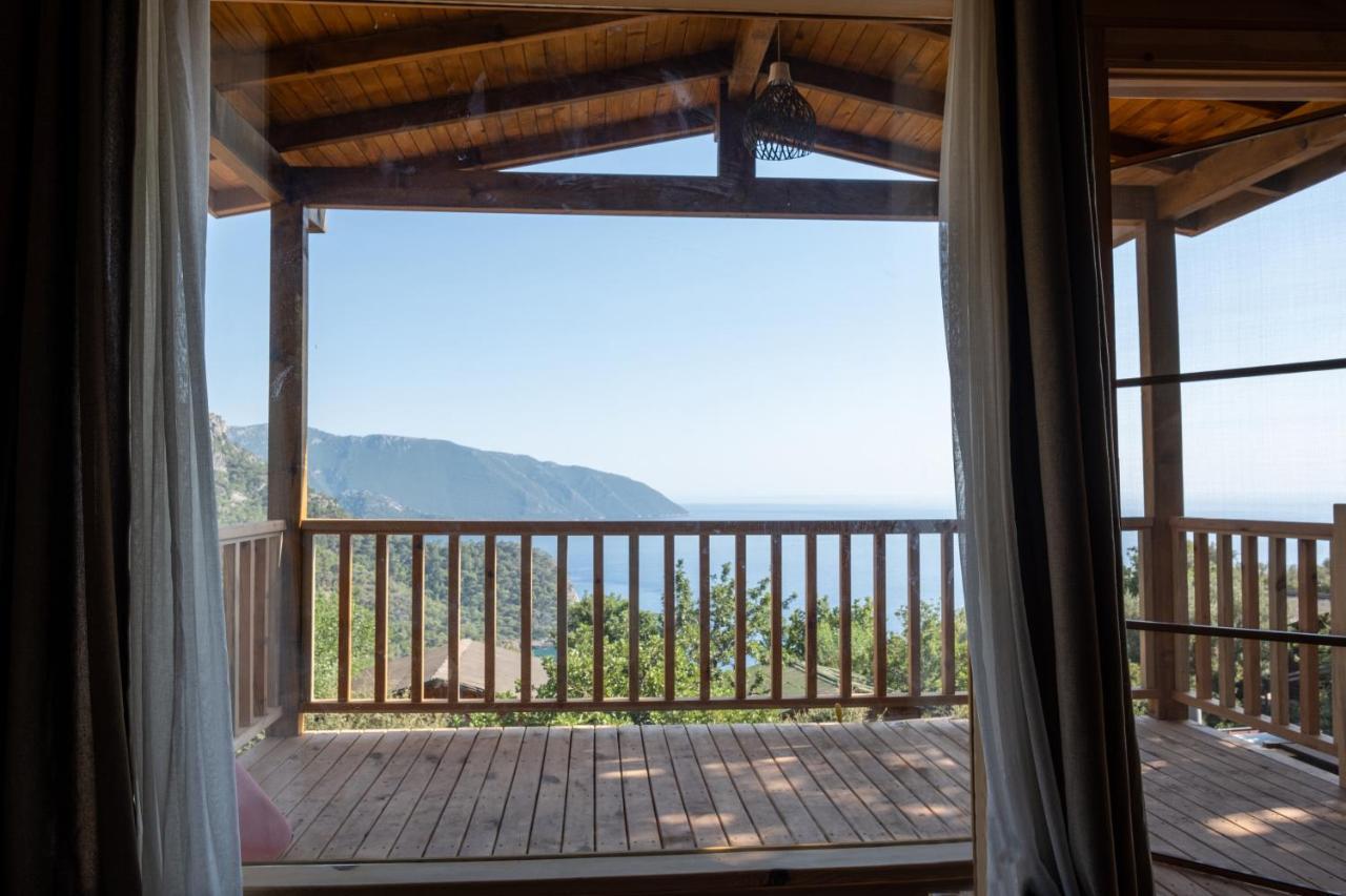 Goat Bungalow And Camping Hotel Faralya Luaran gambar